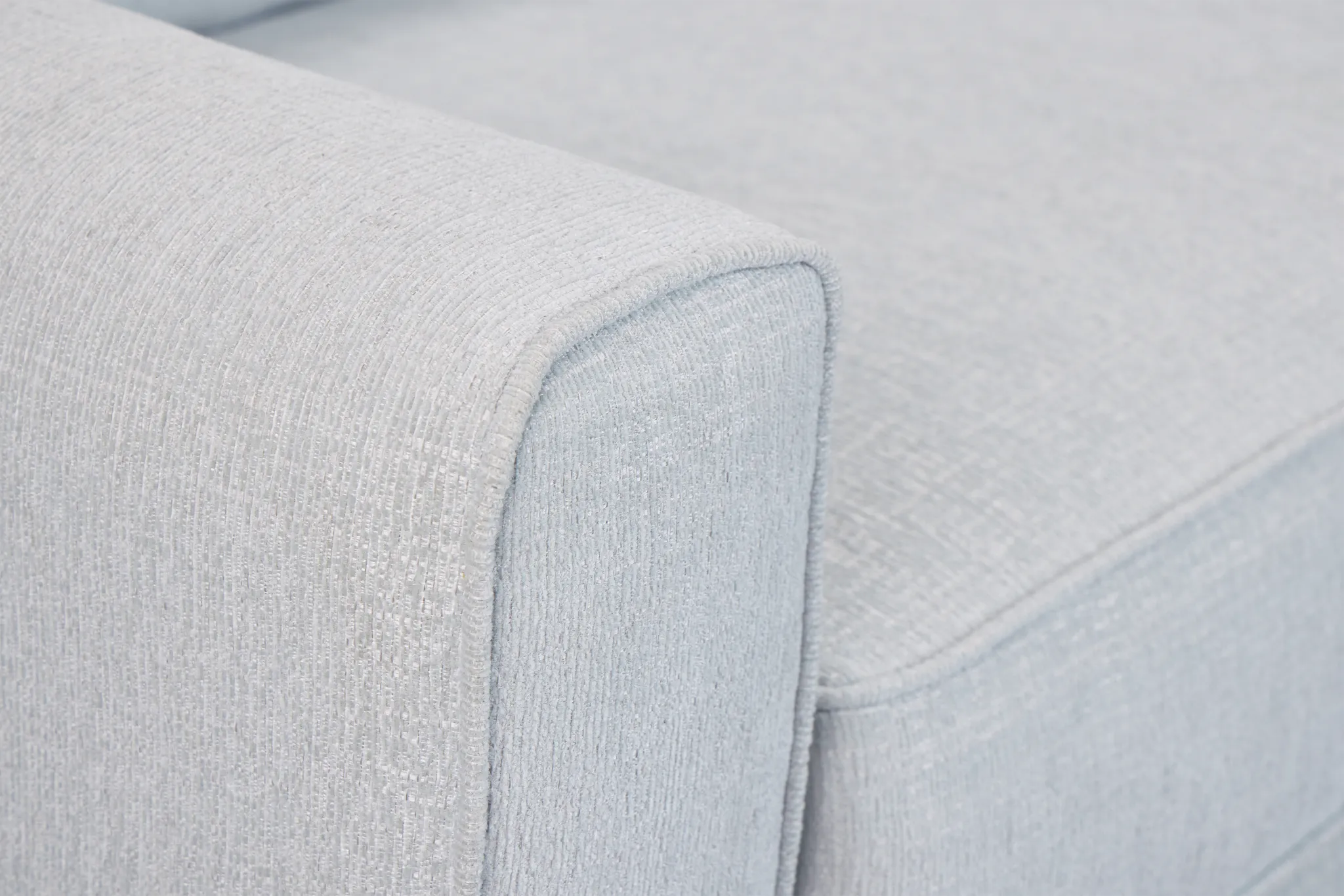 Avalon Light Blue Fabric Memory Foam Sleeper