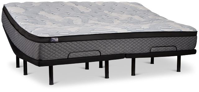 Kevin Charles By Sealy Signature Ultra Plush Plus Adjustable Mattress Set