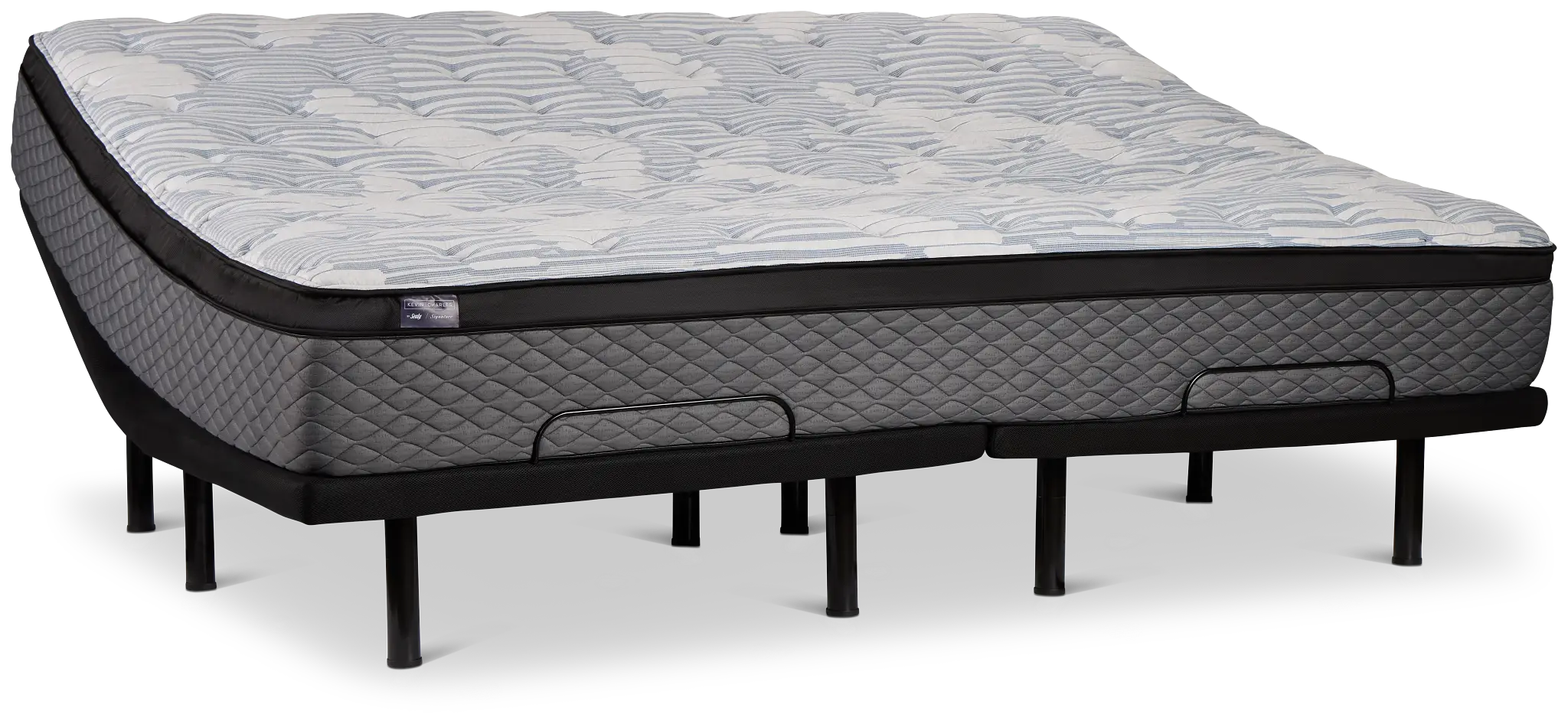 Kevin Charles By Sealy Signature Ultra Plush Plus Adjustable Mattress Set Kevin Charles By Sealy Signature Ultra Plush Plus Adjustable Mattress Set