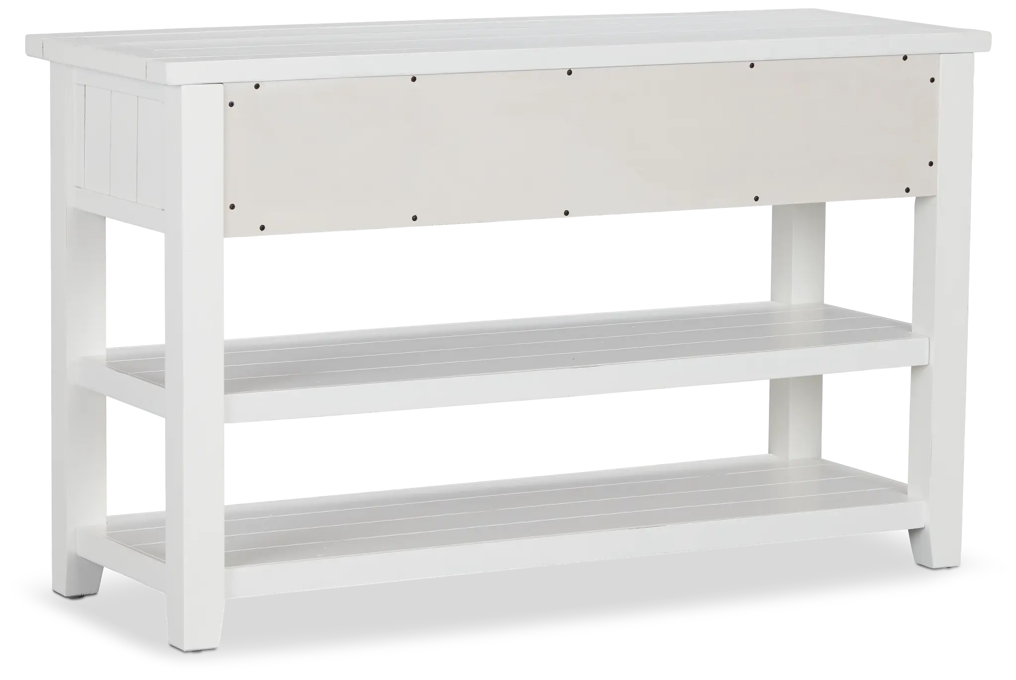 Bismark White Sofa Table Bismark White Sofa Table