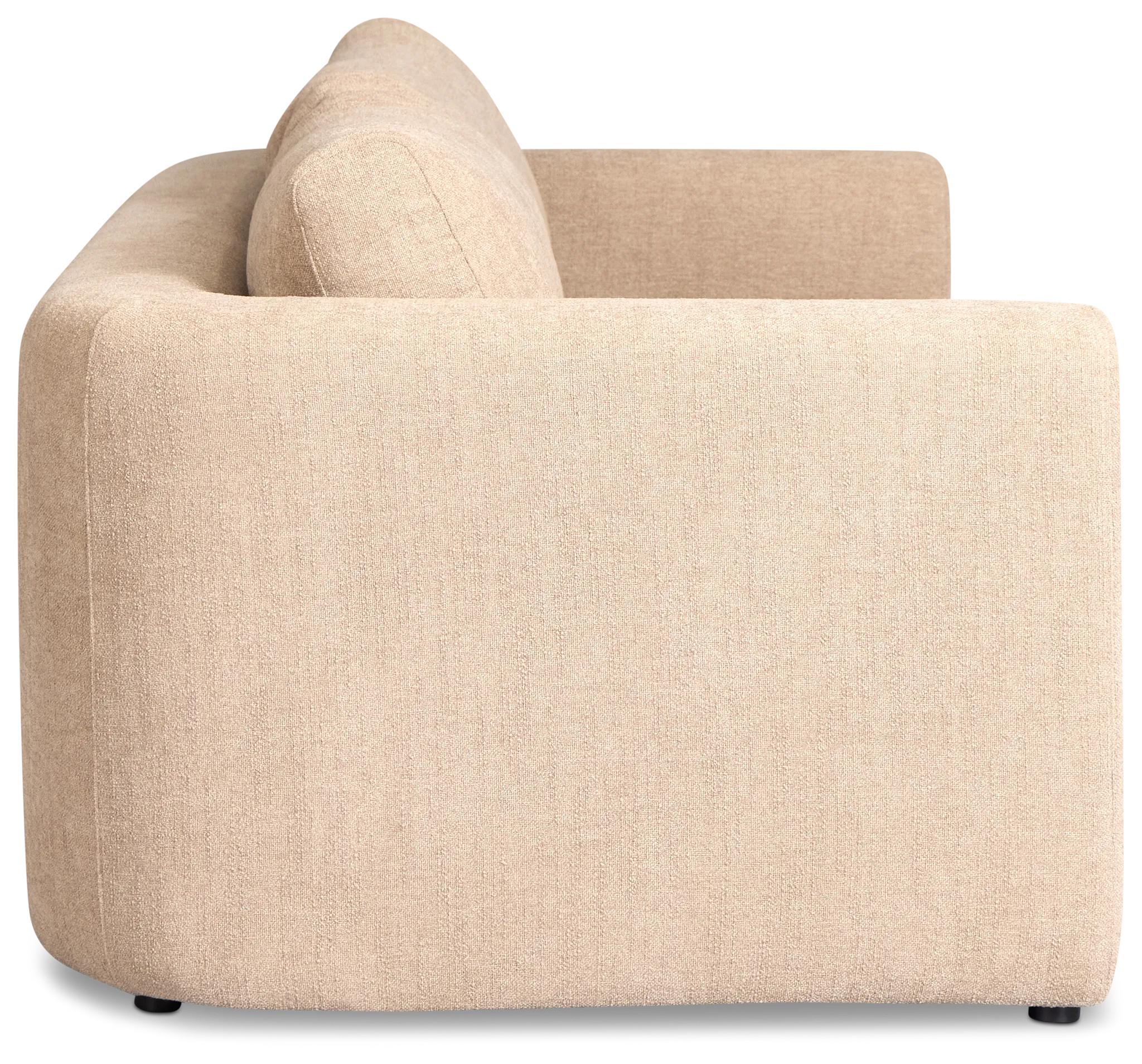 Alma Taupe Fabric Sofa