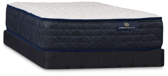 Serta Perfect Sleeper Adorning Night Firm Low-profile Mattress Set