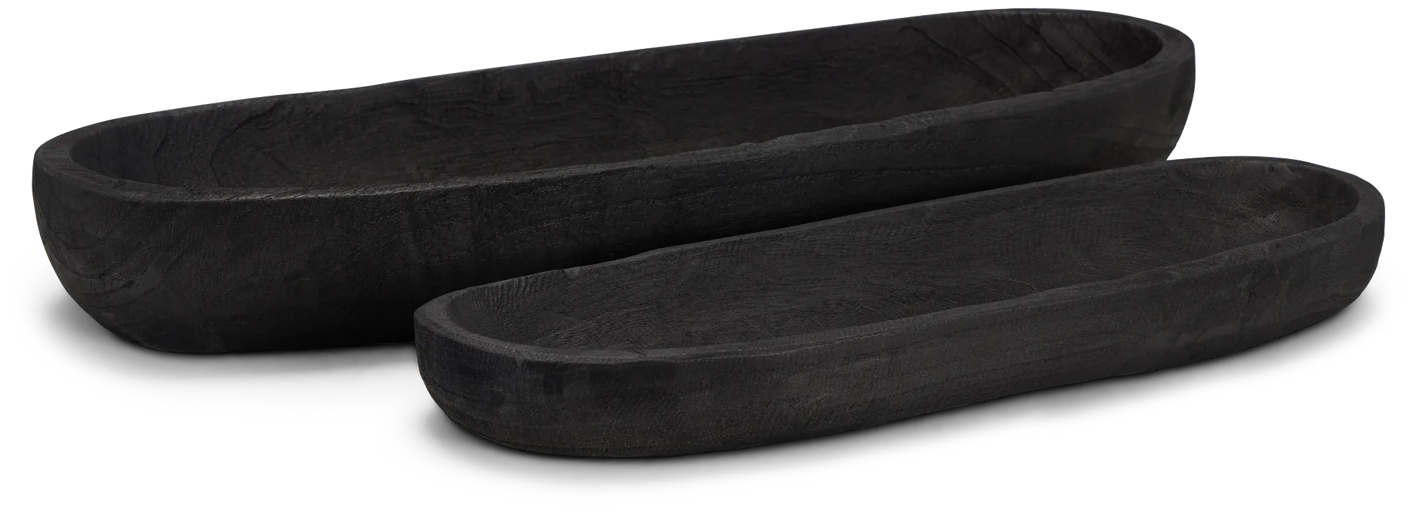 Althea Black Set Of 2 Plate