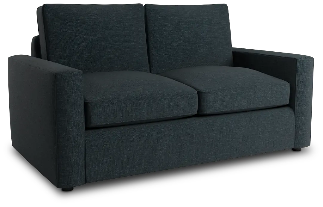 Siesta Elevation Dark Blue Fabric Loveseat Siesta Elevation Dark Blue Fabric Loveseat
