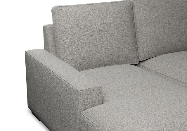 Edgewater Victory Gray Left Chaise Sectional