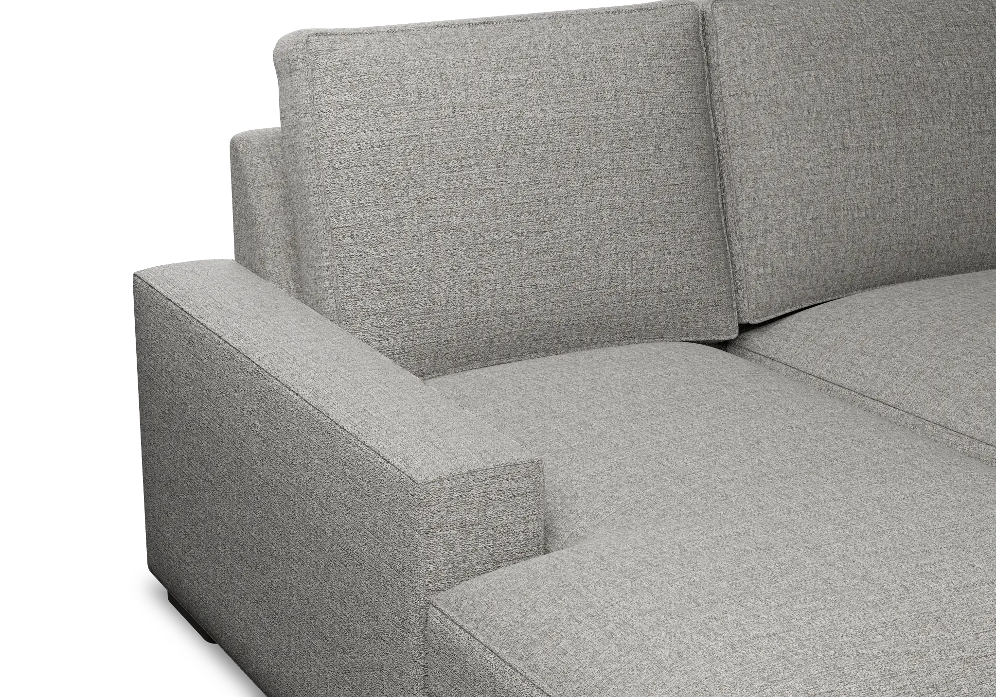 Edgewater Victory Gray Left Chaise Sectional Edgewater Victory Gray Left Chaise Sectional