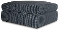 Siesta Lucy Navy Fabric Ottoman
