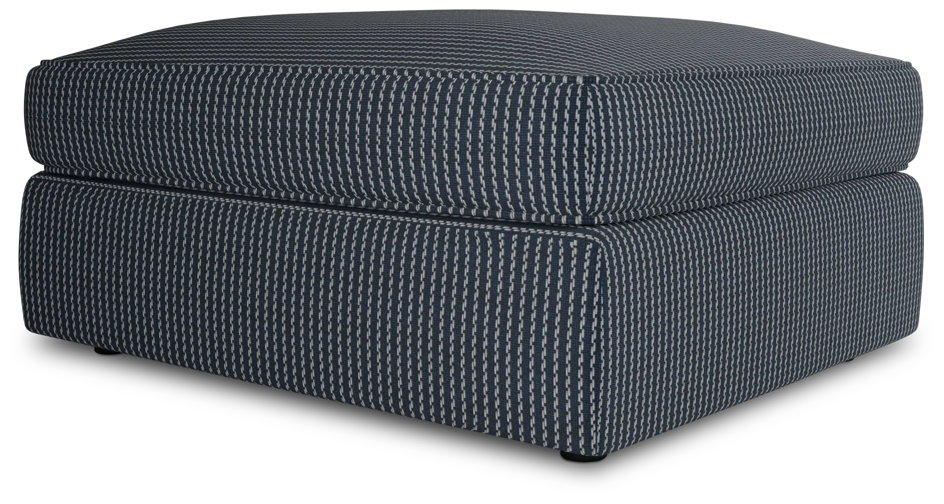 Siesta Lucy Navy Fabric Ottoman