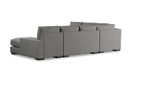 Edgewater Victory Gray Medium Right Chaise Sectional