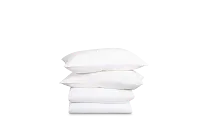 Rest & Renew Cotton Sateen White 300 Thread Duvet Set