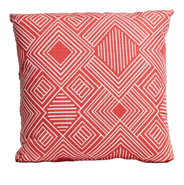 Phase Coral 18" Indoor/outdoor Accent Pillow