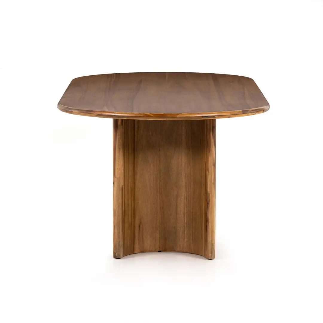 Paloa Light Tone Oval Table Paloa Light Tone Oval Table