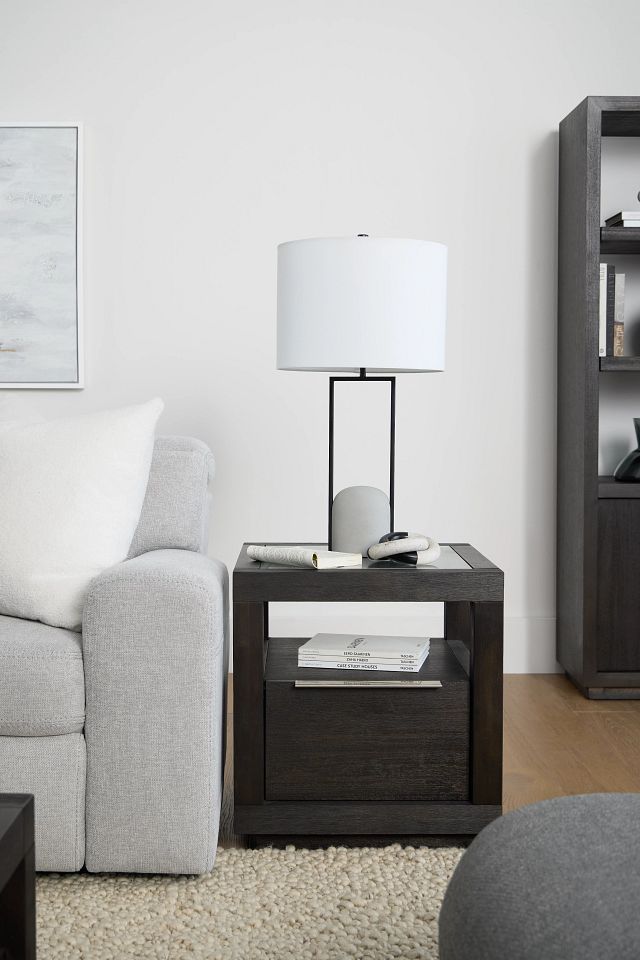 Madden Dark Tone End Table
