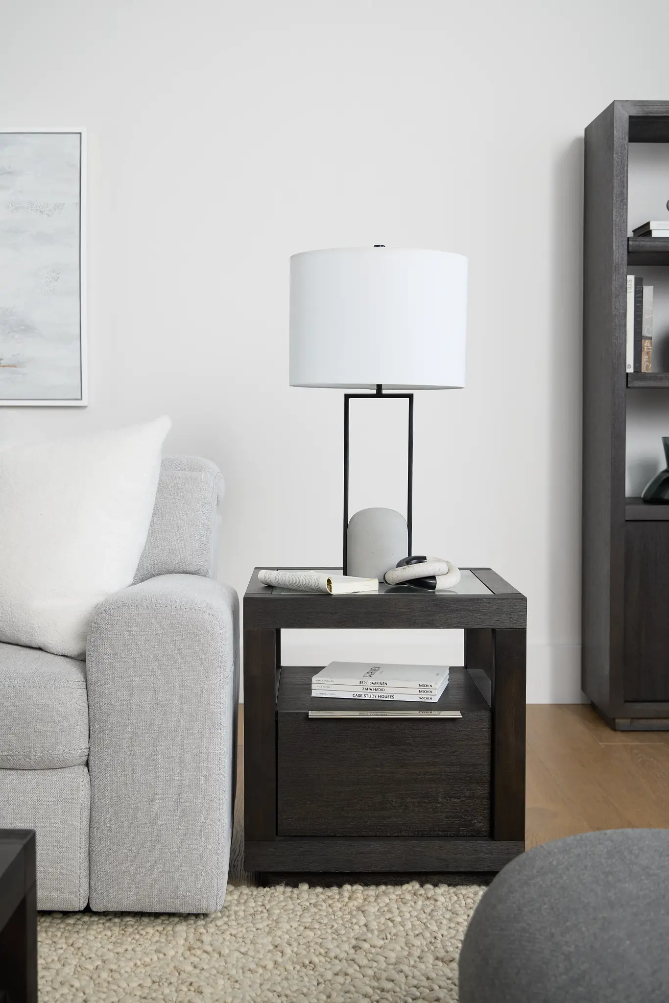 Madden Dark Tone End Table Madden Dark Tone End Table