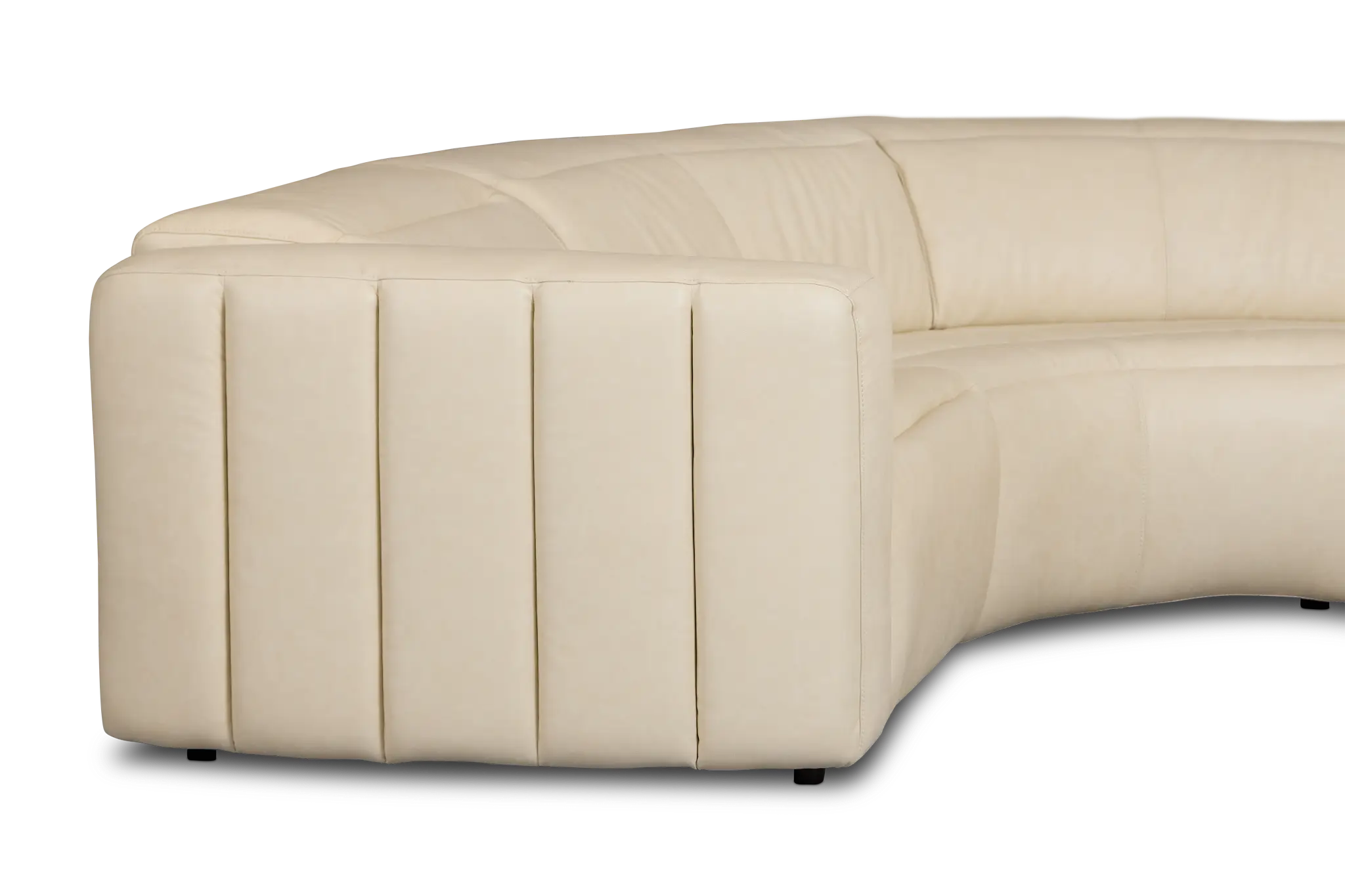 Jace Ivory Lthr/vinyl Small Right Chaise Power Reclining Sectional Jace Ivory Lthr/vinyl Small Right Chaise Power Reclining Sectional