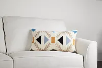 Allie Multicolored Lumbar Accent Pillow