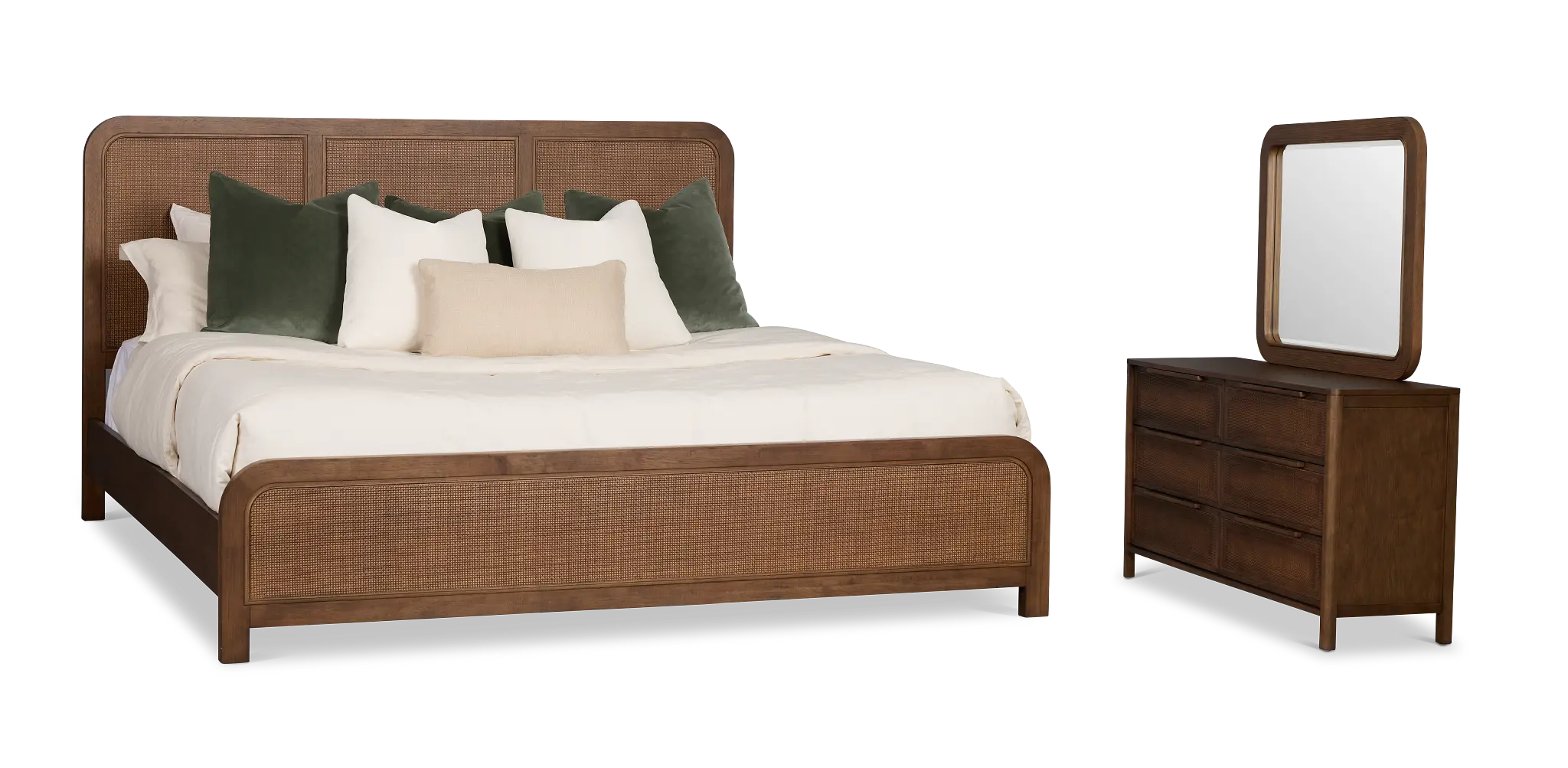 Pacific Mid Tone Platform Bedroom Pacific Mid Tone Platform Bedroom