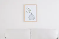 Bloom Green Framed Wall Art