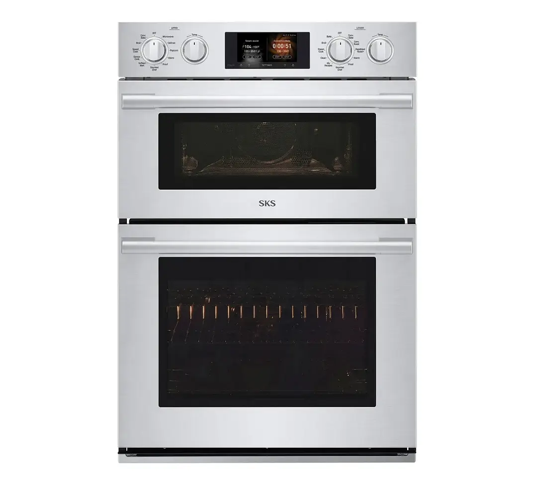 Sks 3002 Series Stainless Steel 30" Electric Oven And Microwave Combo Sks 3002 Series Stainless Steel 30" Electric Oven And Microwave Combo