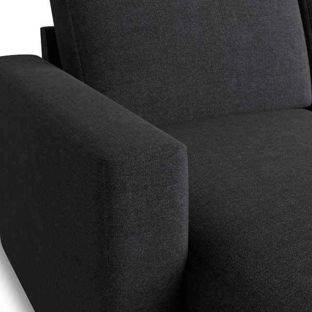 Citymod Dark Gray Fabric Small Left Chaise Sectional