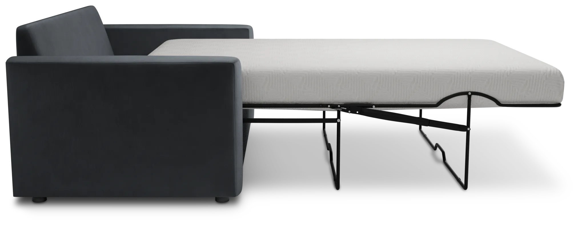 Siesta Joya Gray Fabric Memory Foam Sleeper