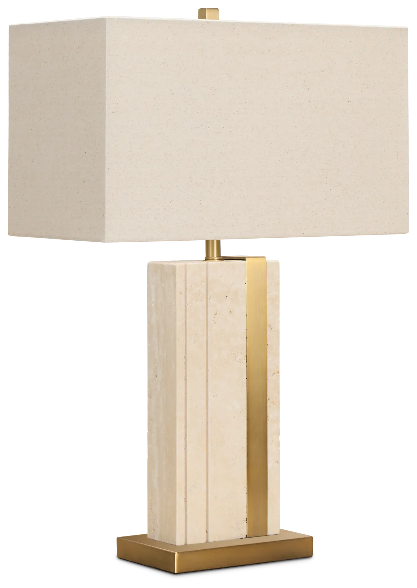Walt White Stone Table Lamp Walt White Stone Table Lamp