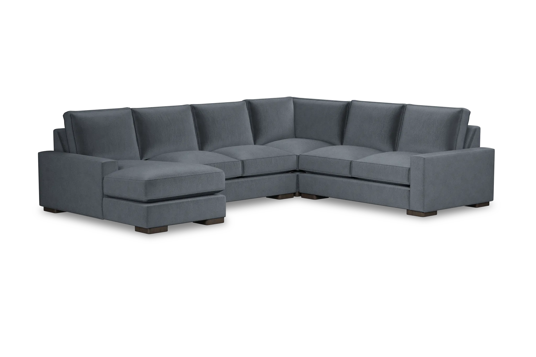 Edgewater Joya Gray Medium Left Chaise Sectional