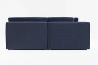 Destin Joya Dark Blue Velvet 8-piece Pit Sectional