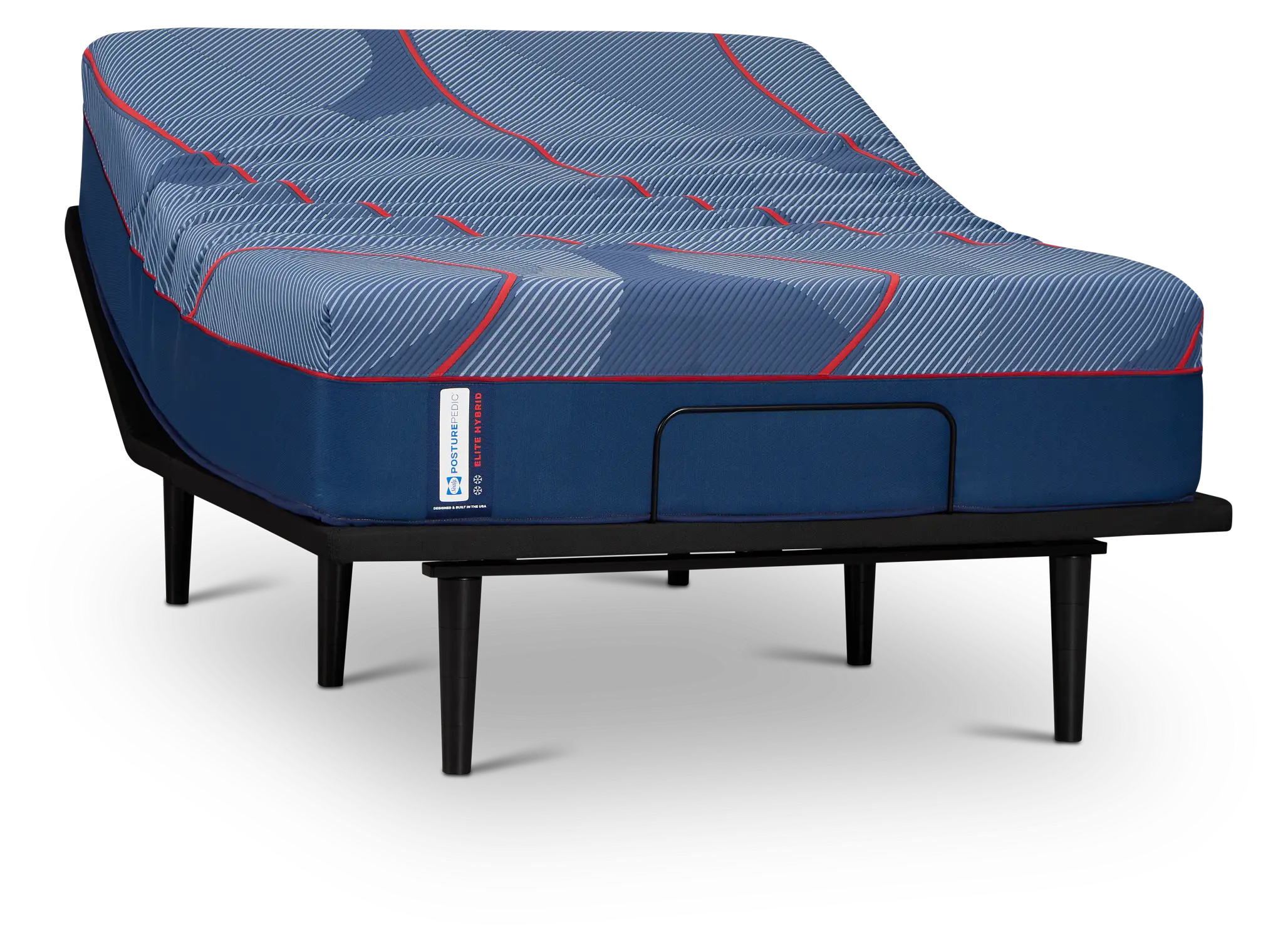 Posturepedic High Point Elite Hybrid 14" Soft Ease Adjustable Mattress Set Posturepedic High Point Elite Hybrid 14" Soft Ease Adjustable Mattress Set