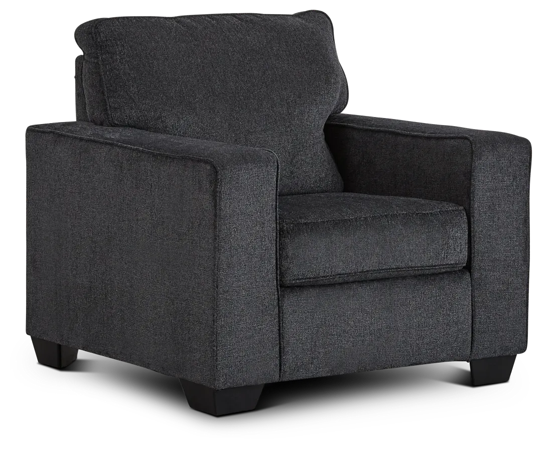 Altari Dark Gray Micro Chair
