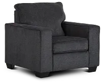 Altari Dark Gray Micro Chair