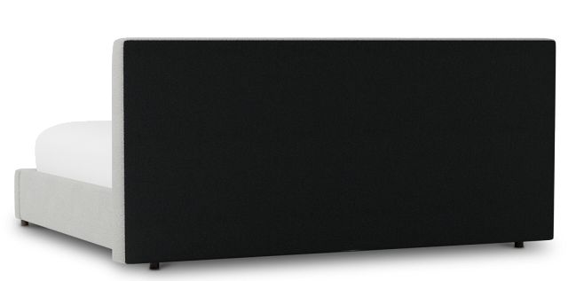 Grayton Sutton 44" Upholstered Platform Bed