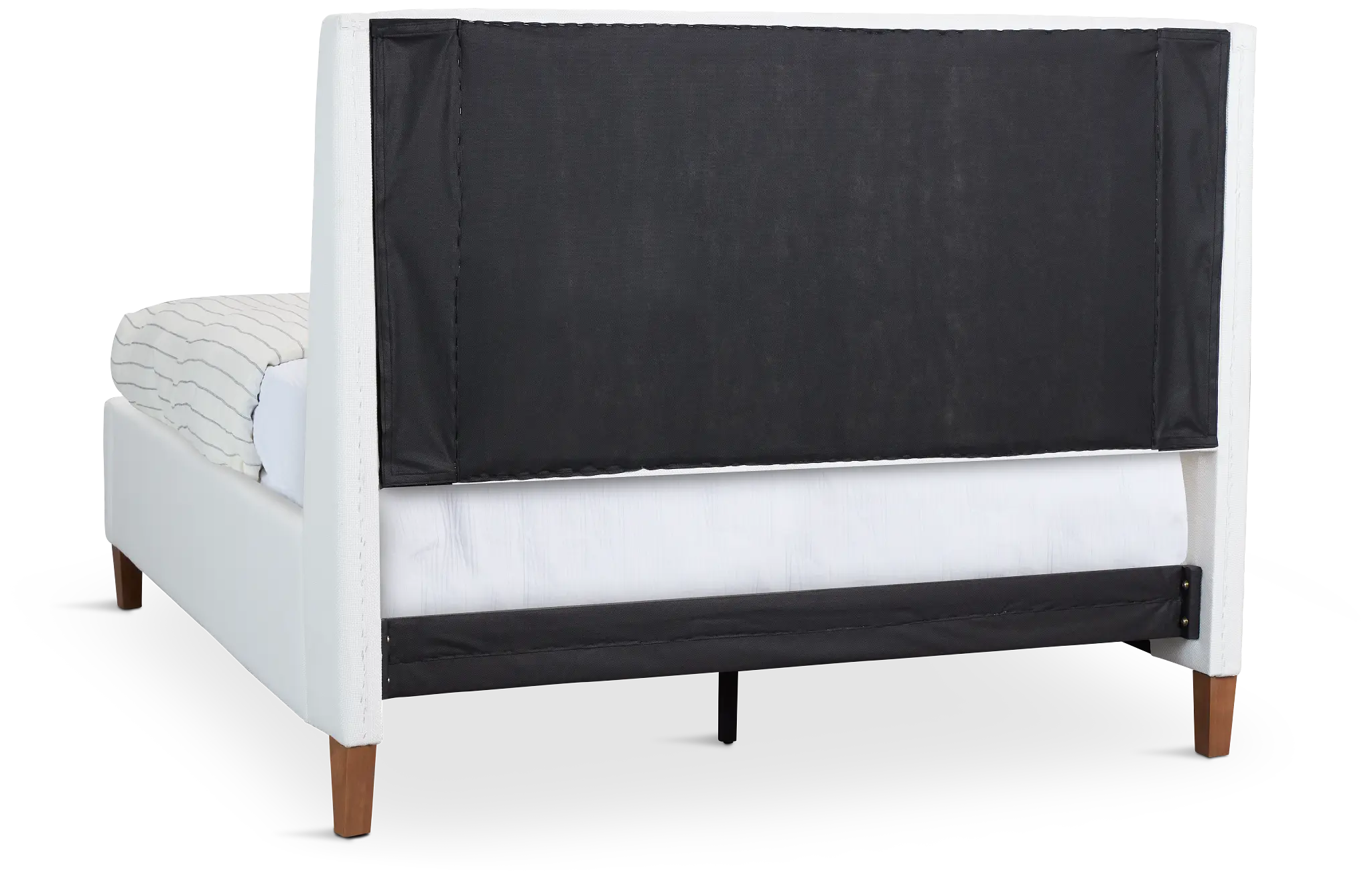 Provo White Uph Panel Bed Provo White Uph Panel Bed