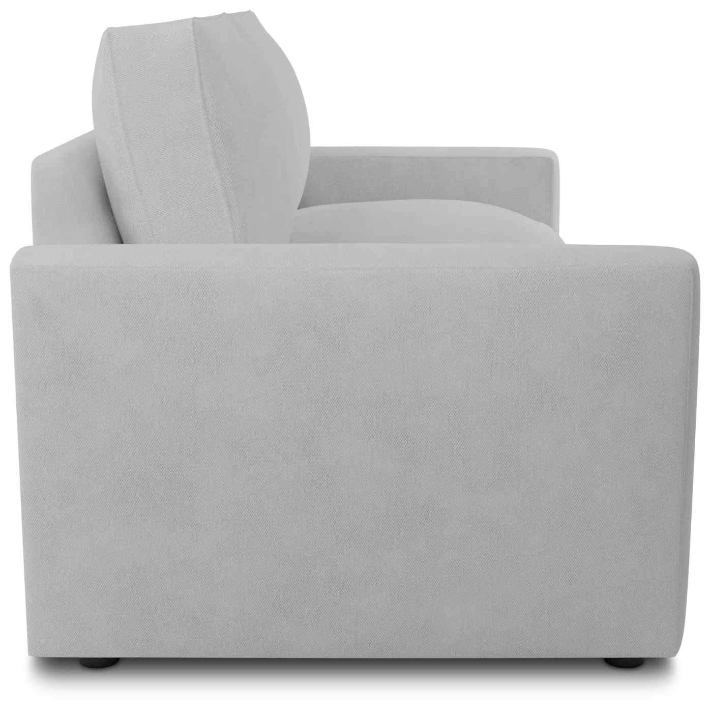 Siesta Peyton White Fabric Loveseat Siesta Peyton White Fabric Loveseat