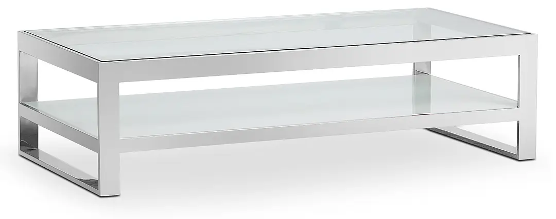 Miami White Glass Rectangular Coffee Table Miami White Glass Rectangular Coffee Table