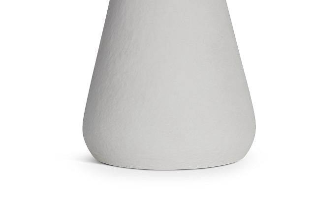 Milani White Ceramic Table Lamp
