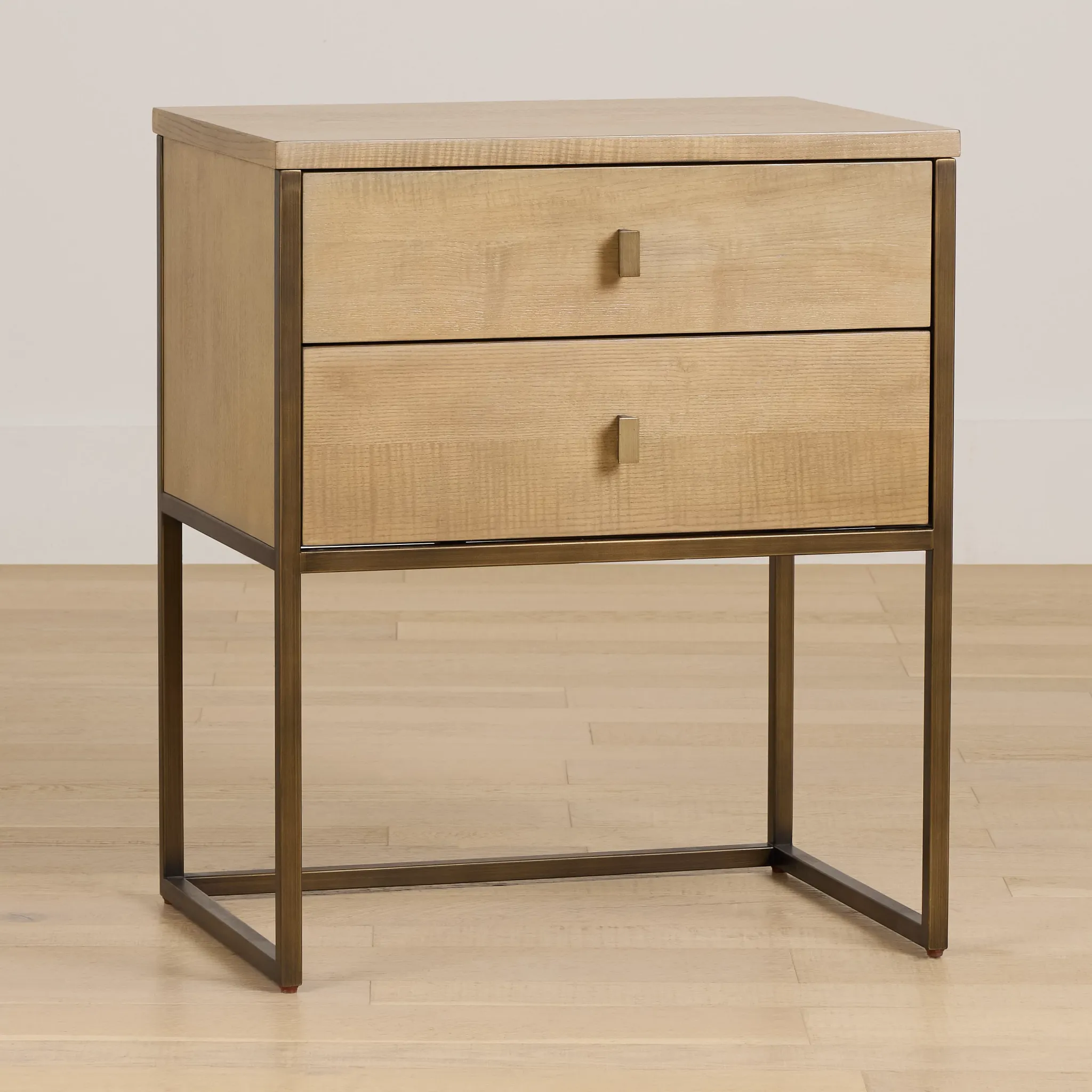 Pasadena Light Tone 2-drawer Nightstand