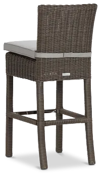 Canyon Gray Woven 30" Barstool