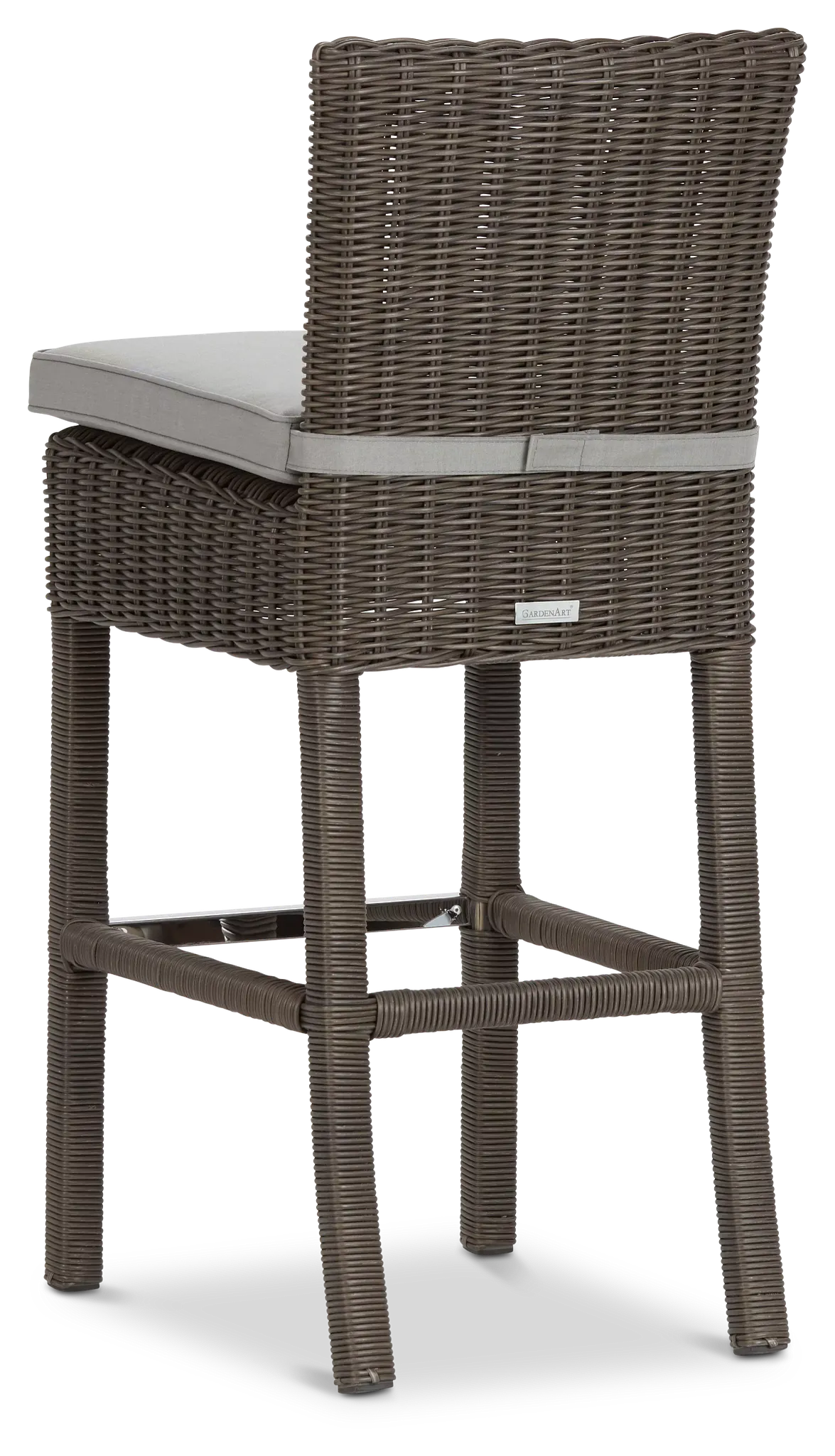 Canyon Gray Woven 30" Barstool