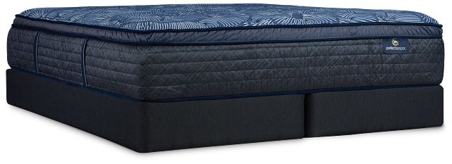 Serta Perfect Sleeper Cobalt Calm Plush Mattress Set