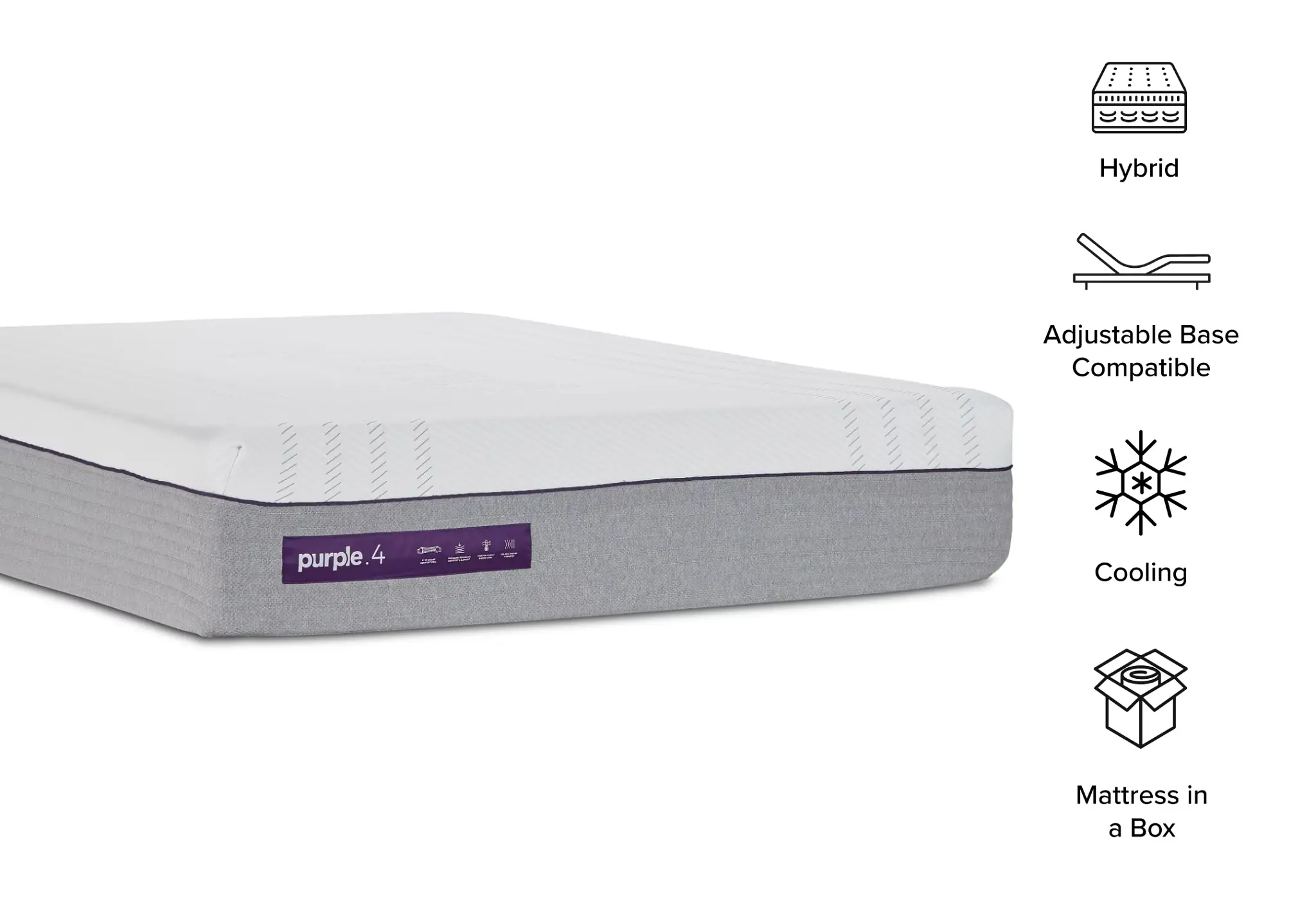 Purple Premier 4 Hybrid Mattress Purple Premier 4 Hybrid Mattress