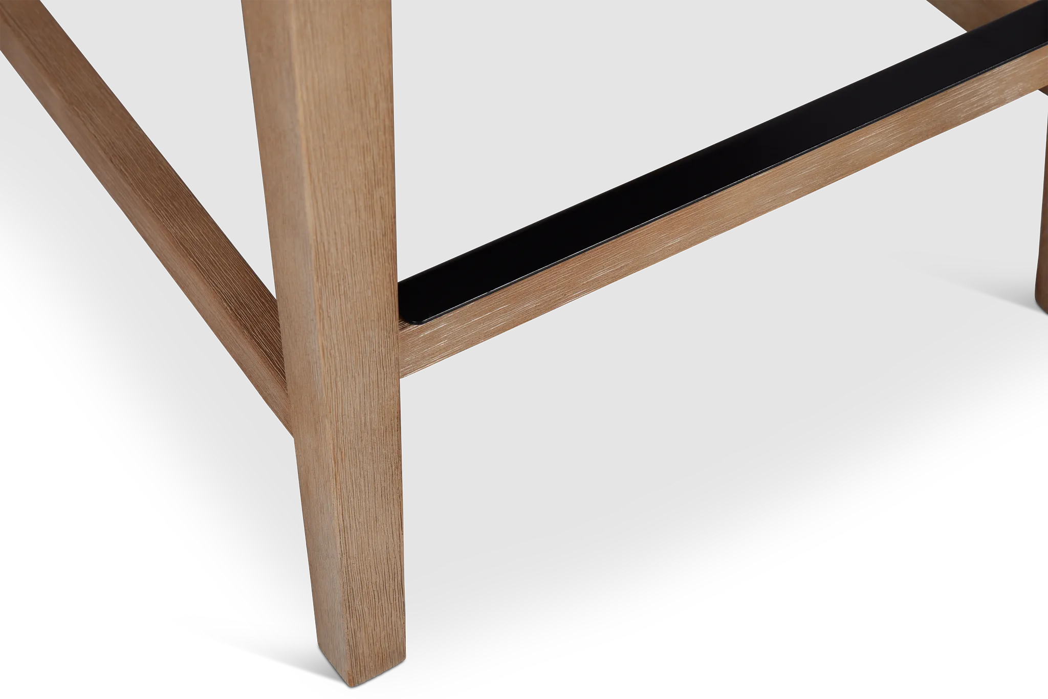 Willow Light Beige Fabric 24" Upholstered Barstool