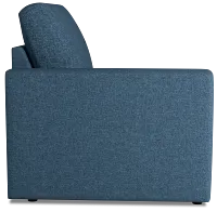 Citymod Blue Fabric Left Chair