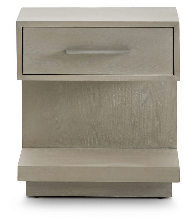 Destination Light Tone Drawer Nightstand