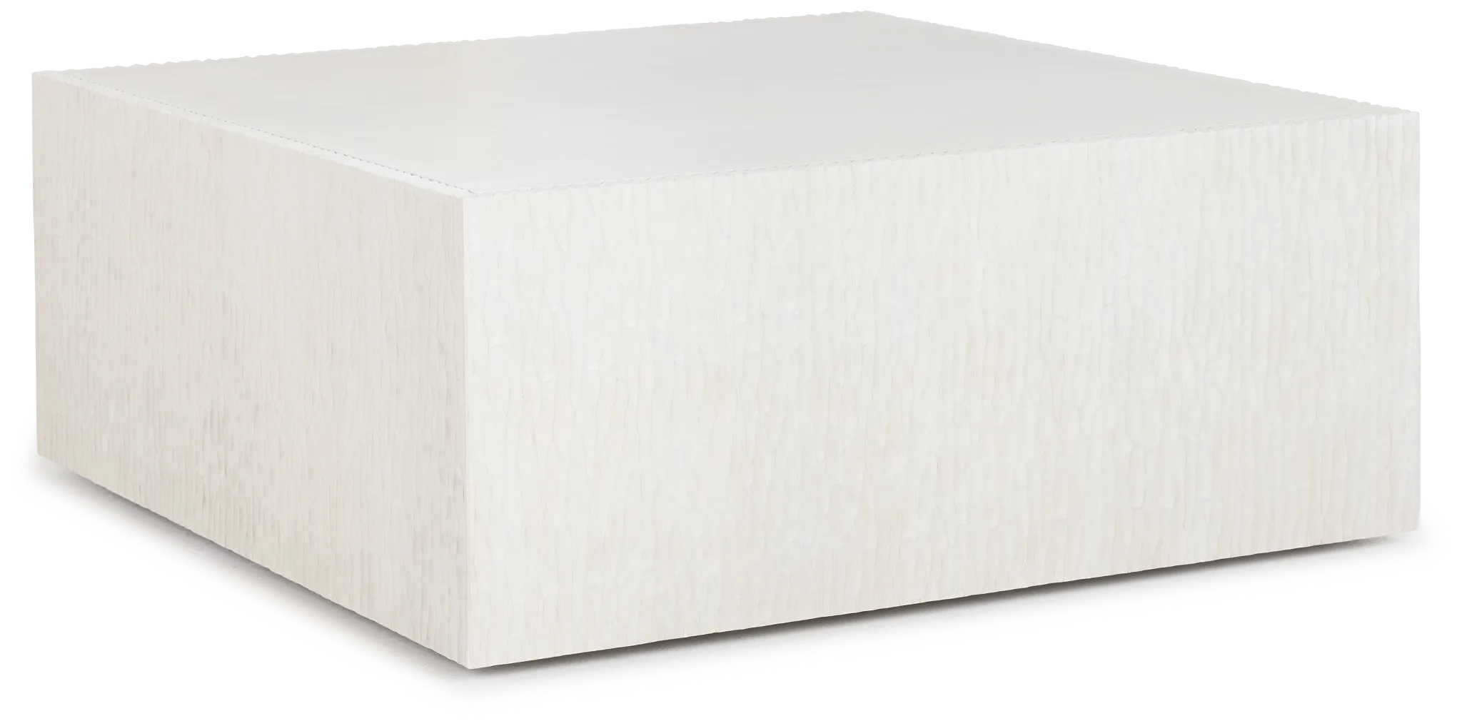 Bernhardt Costa Light Tone Square Coffee Table
