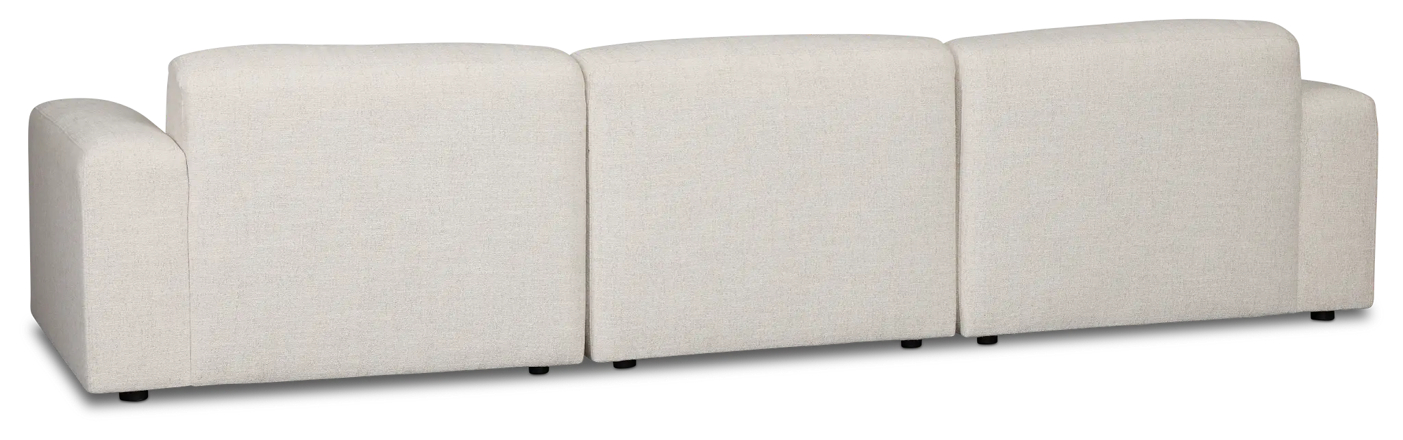 Baylor Light Beige Fabric 3-piece Modular Sofa Baylor Light Beige Fabric 3-piece Modular Sofa