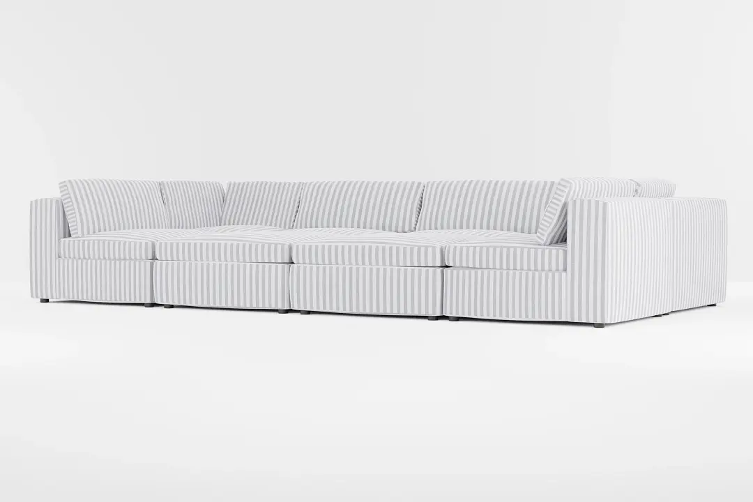 Destin Sea Lane Dark Blue Fabric 8-piece Pit Sectional Destin Sea Lane Dark Blue Fabric 8-piece Pit Sectional