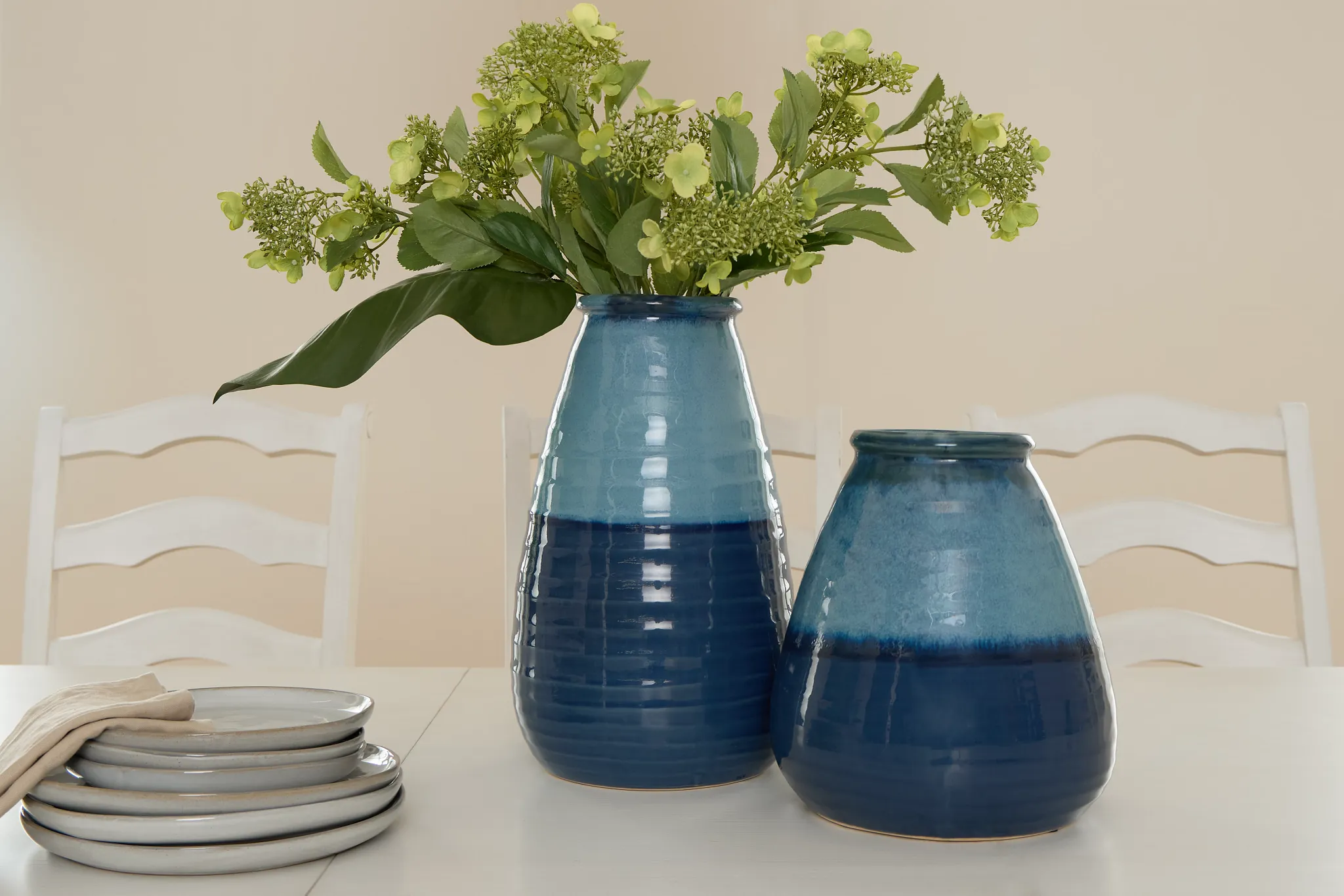 Remy Dark Blue Small Vase