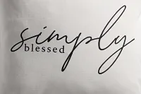 Blessed Ivory 22" Square Accent Pillow