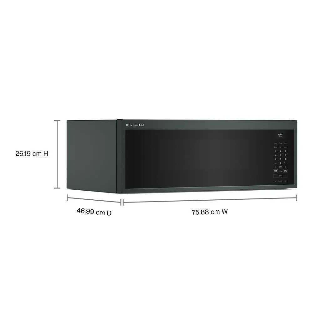 Kitchenaid 550 Series Green Over-the-range Microwave